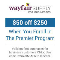 Business Customers Only: $50 off $250 when you enroll in the Premier Program